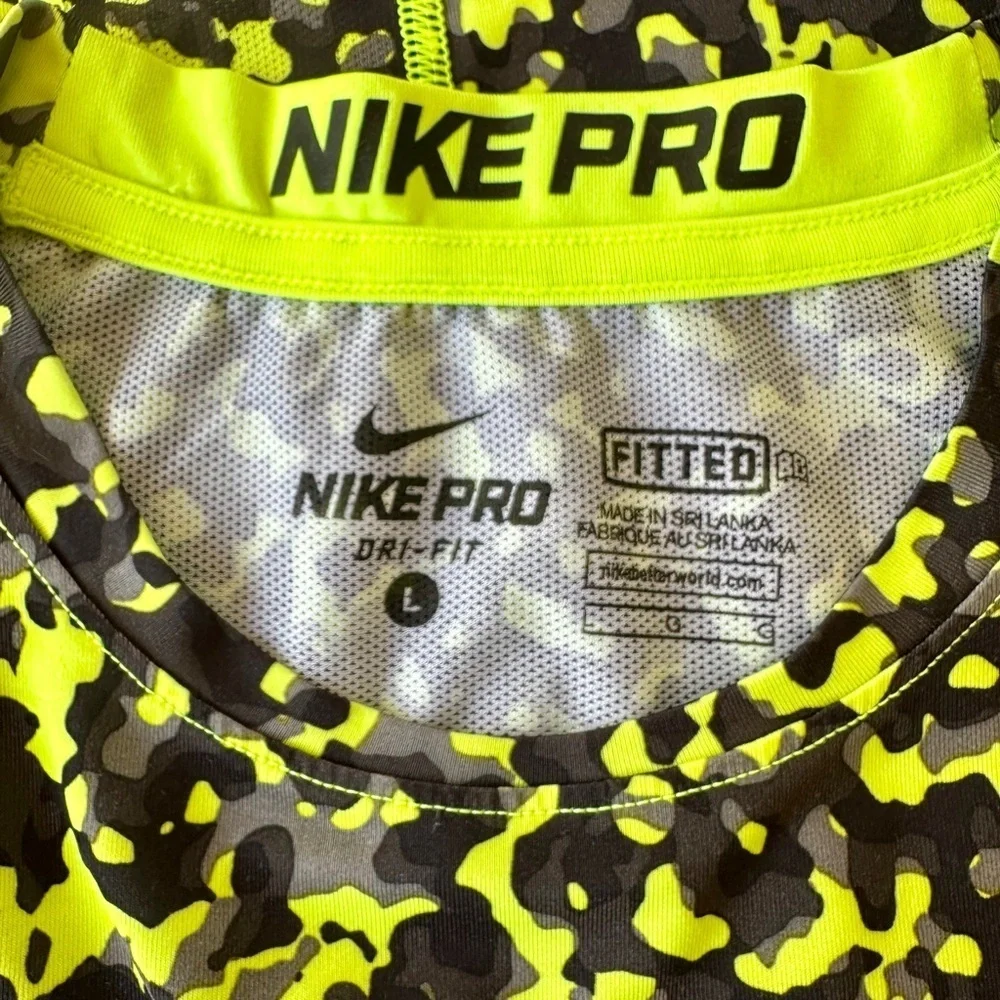 BOYS SHORT SLEEVE SHIRTS, SET/2, ABERCROMBIE KIDS AND NIKE PRO, SIZE L